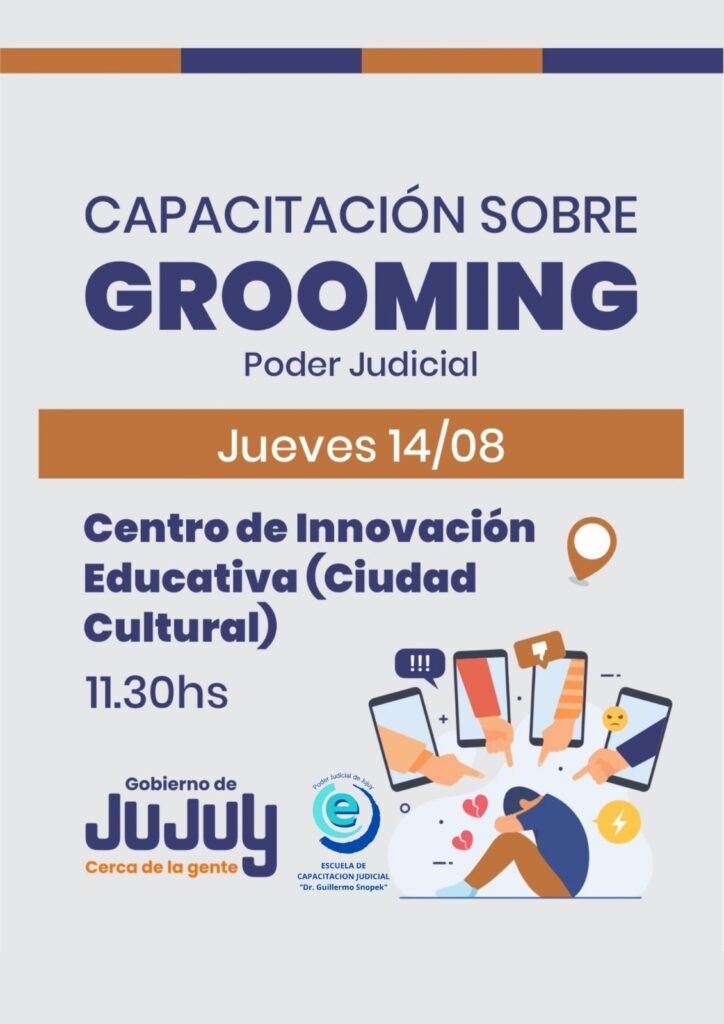 Capacitación sobre grooming