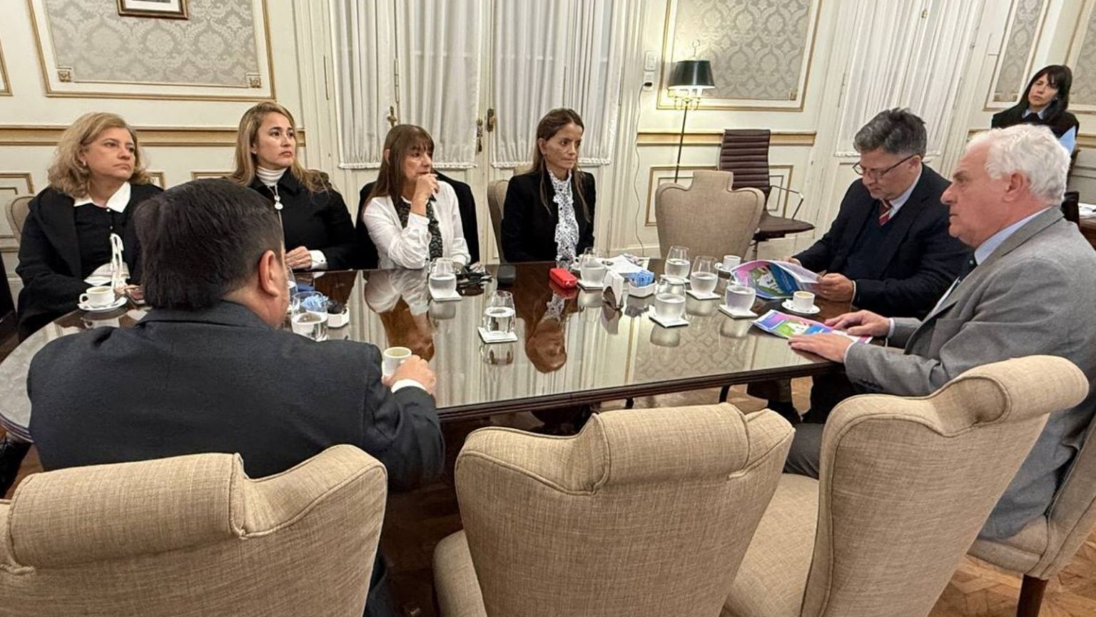 Reunión con Jueces de Familia de toda la provincia
