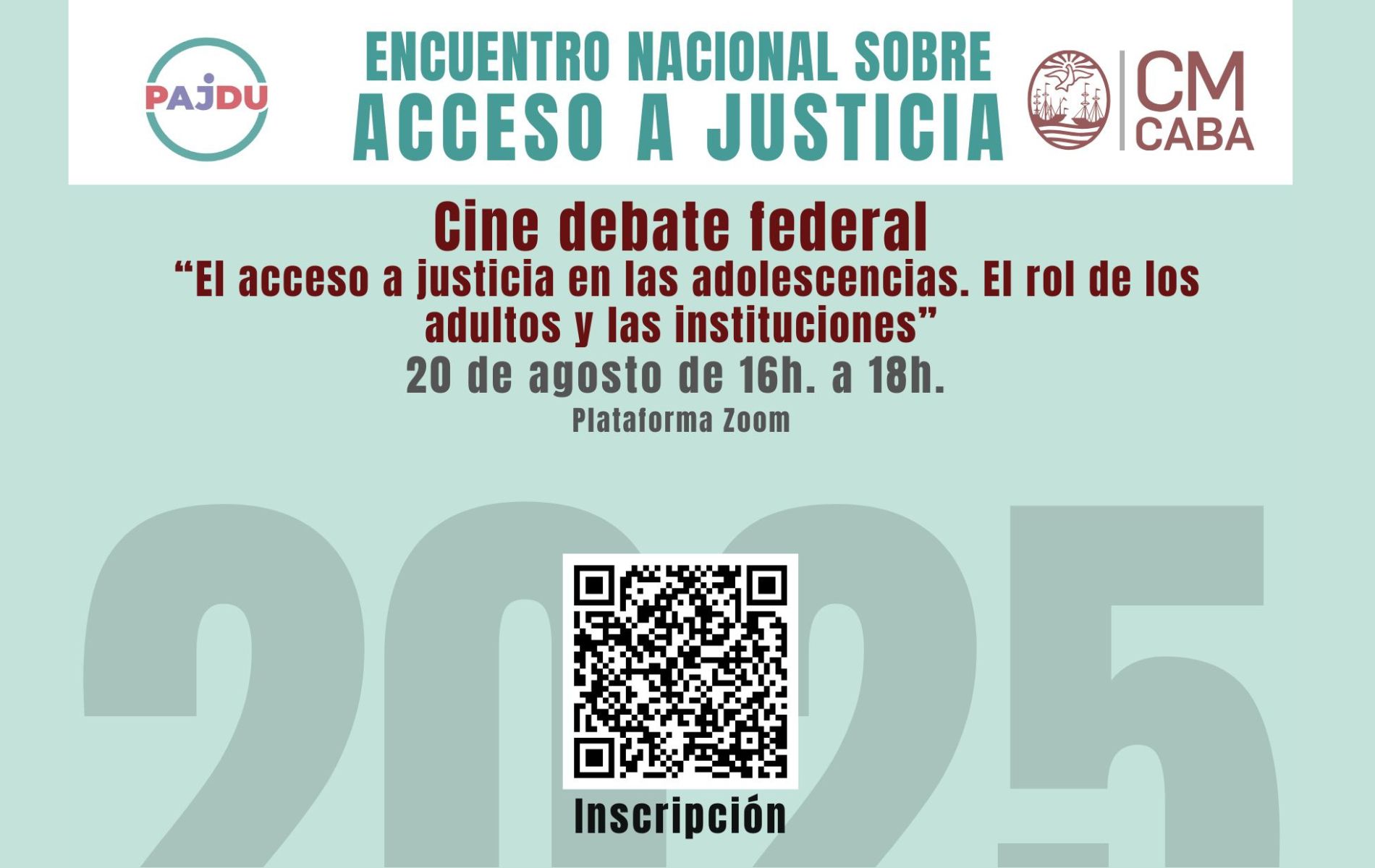 Nueva edición del Encuentro Nacional sobre Acceso a Justicia
