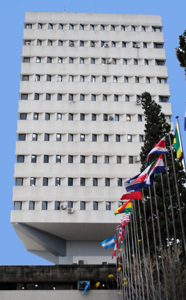El edificio del Palacio de Tribunales fue inaugurado en 1967