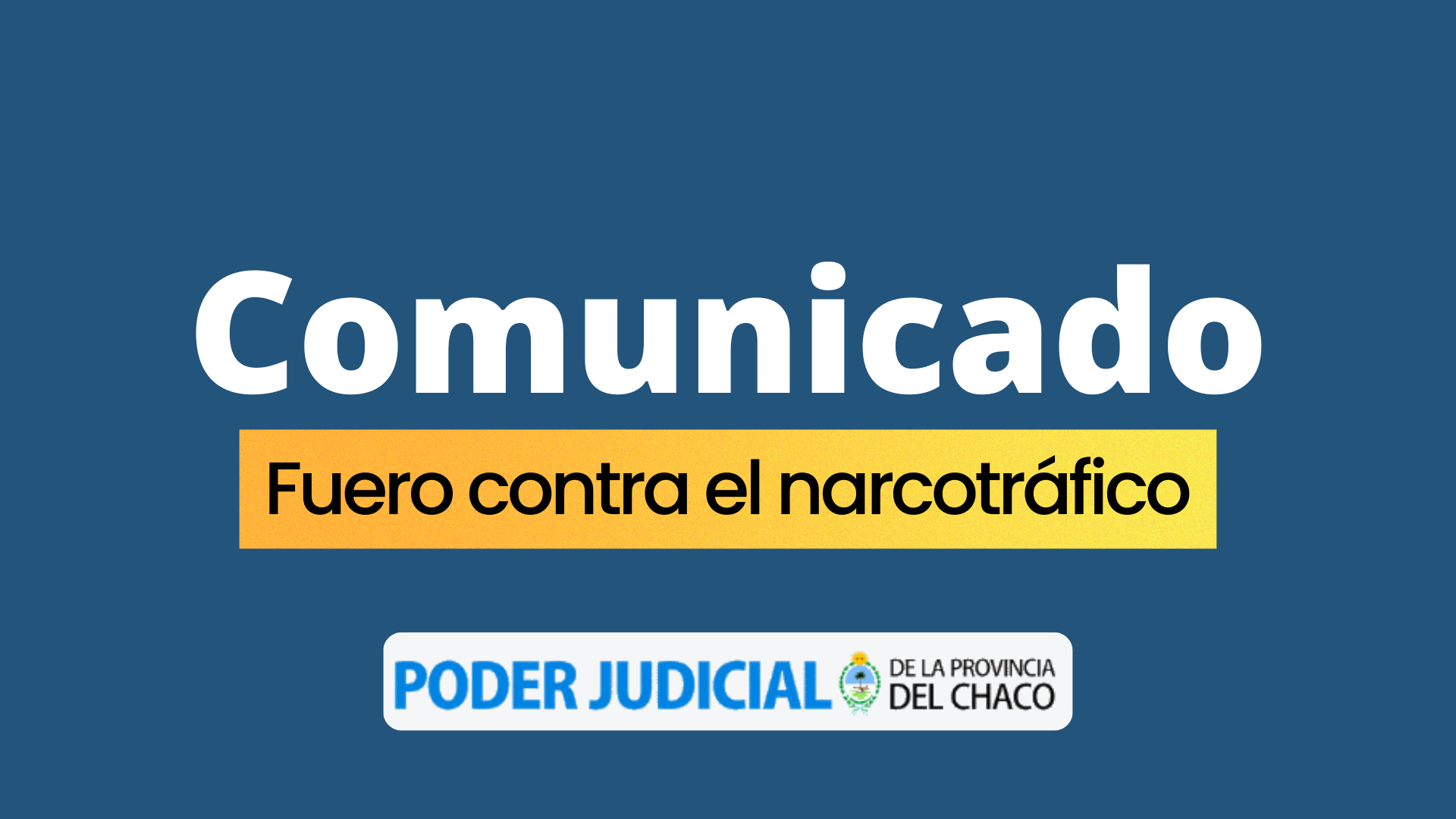 Fuero contra el narcotráfico