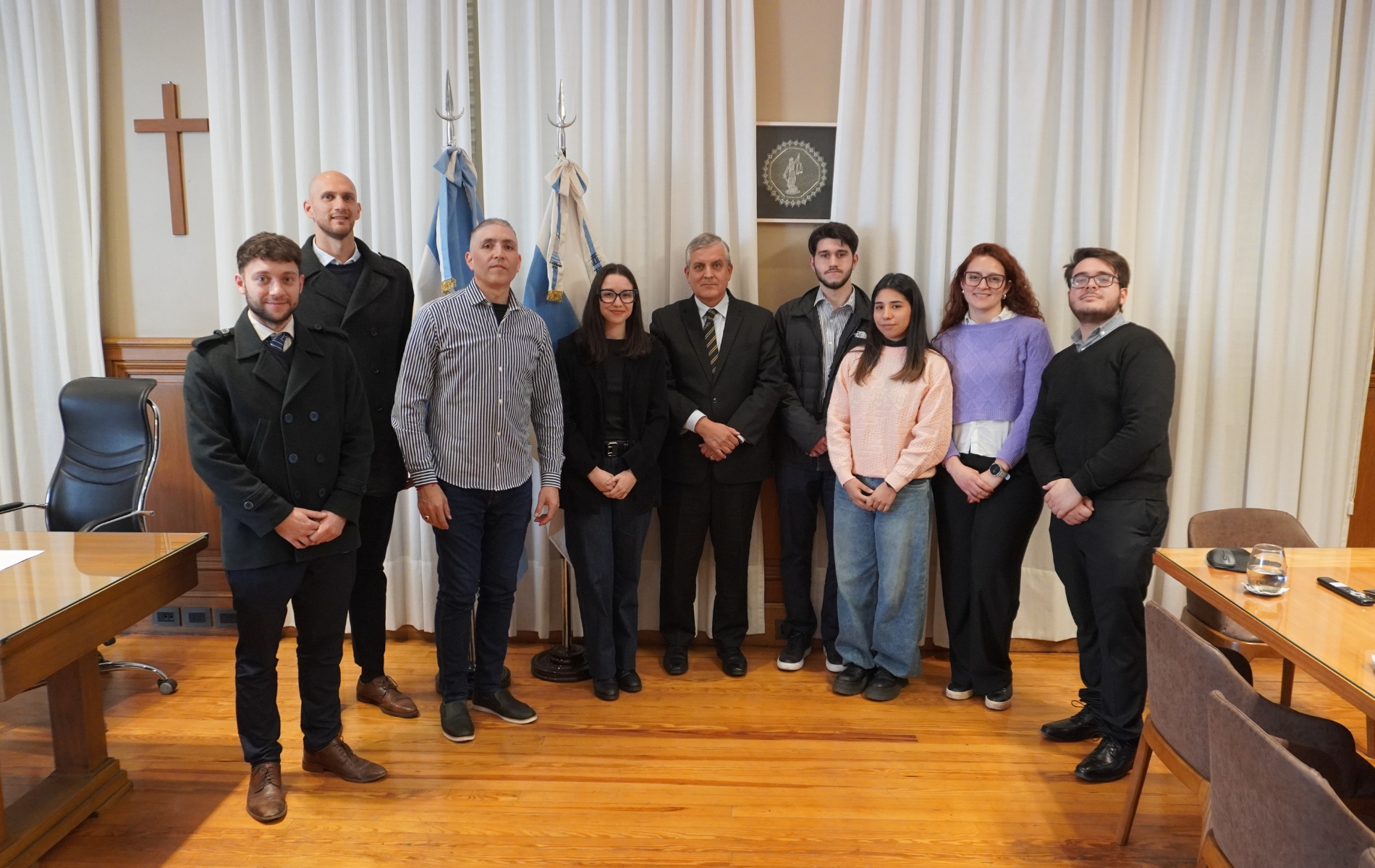 Reunión con estudiantes