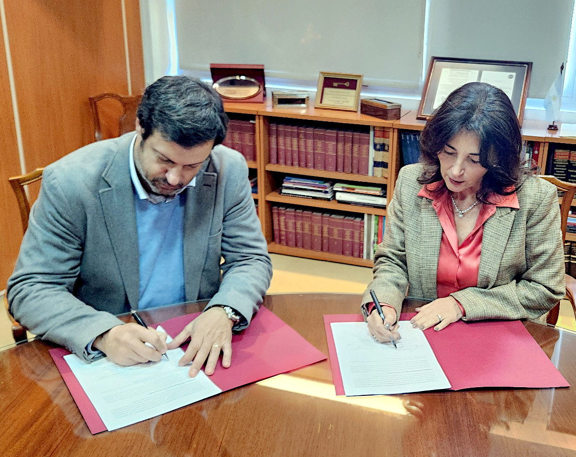 Teresa Ovejero y Darío Leandro Genua