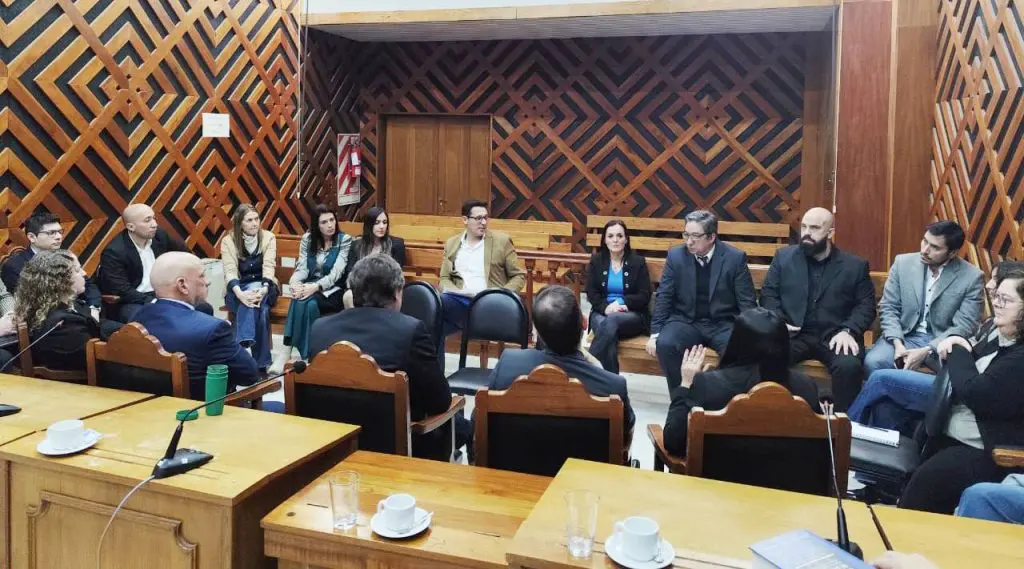 Reunión del fuero penal