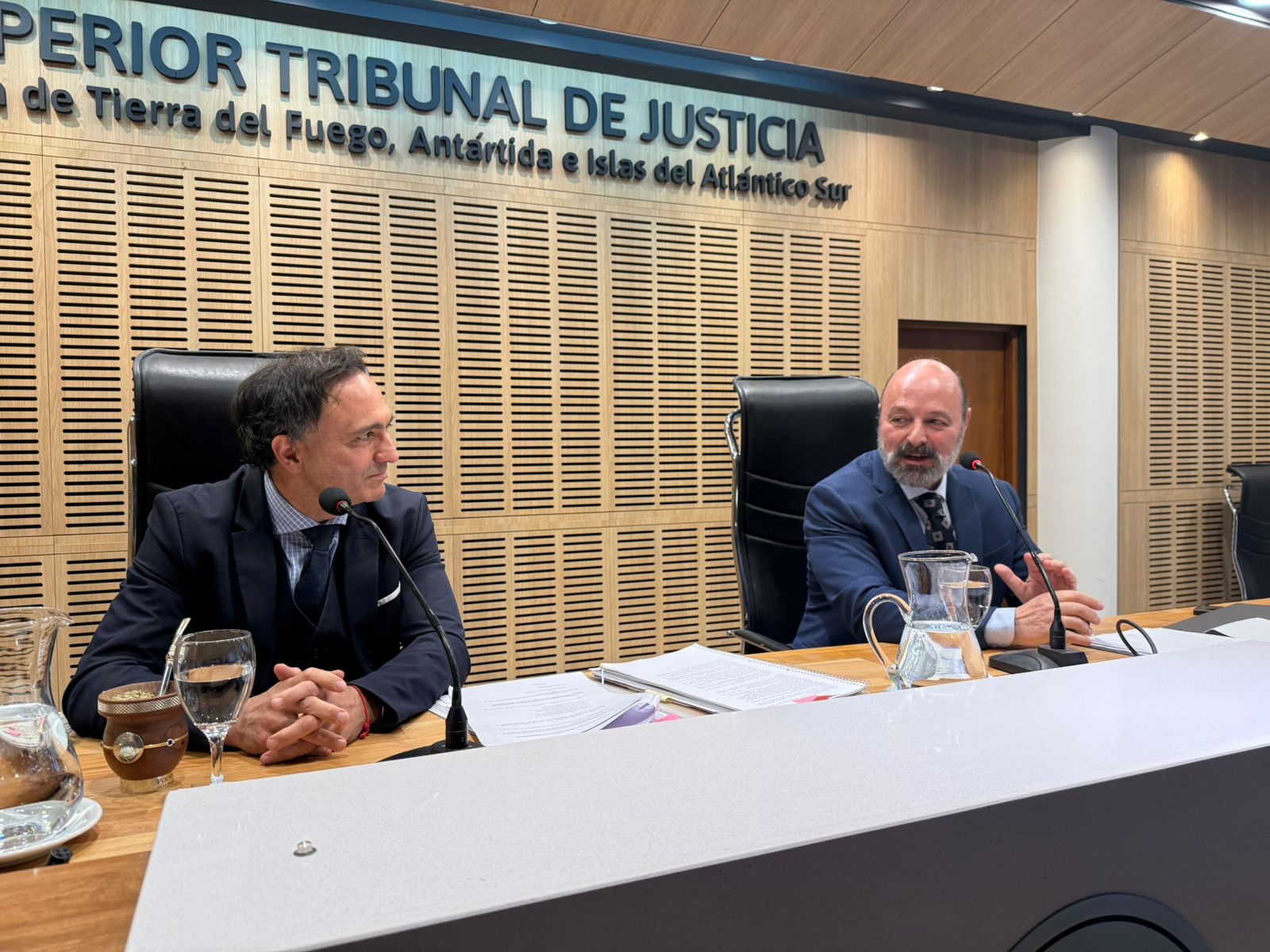 Javier Darío Muchnik y David Pachtmann