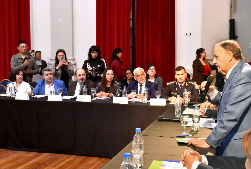 Primer encuentro del Consejo Provincial de Seguridad