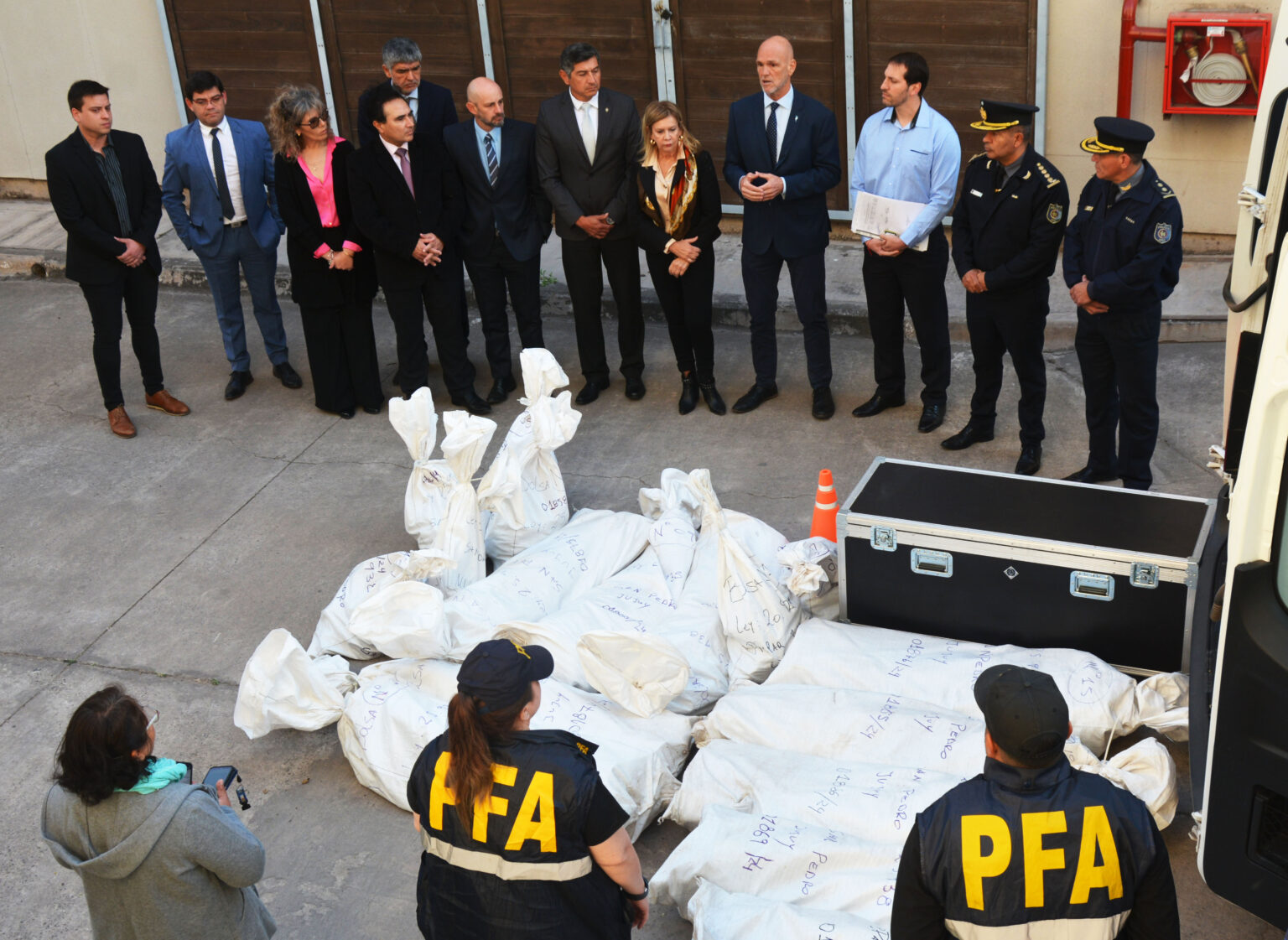 Primera entrega de armas decomisadas para su destrucción