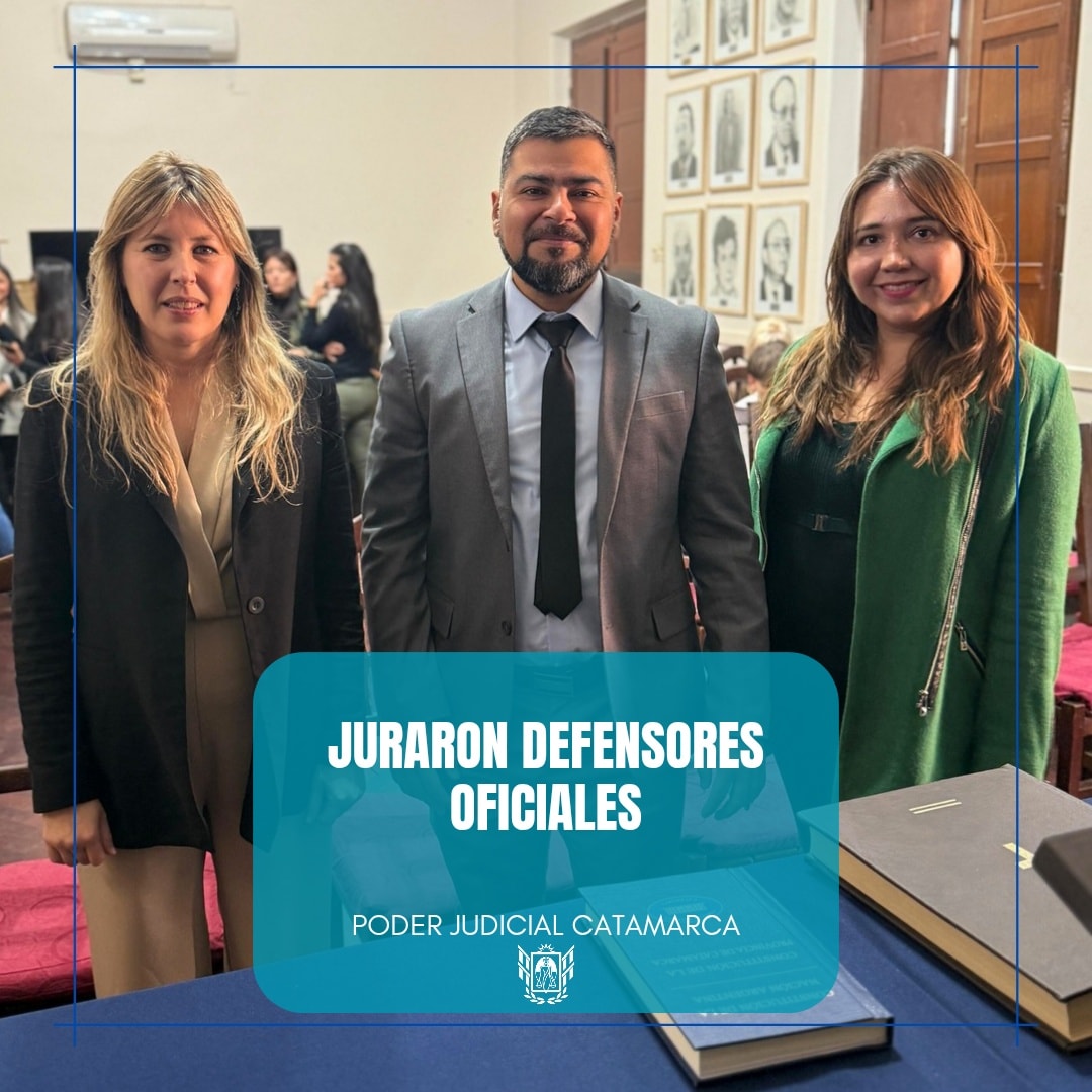 Juraron Defensores oficiales