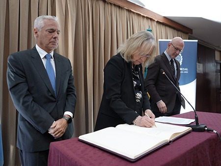 Hilda Kogan, Sergio Gabriel Torres y Daniel Fernando Soria