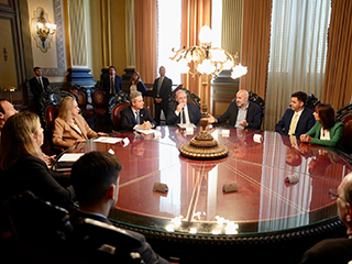  El convenio se firmó en la Sala de Verano de la SCBA