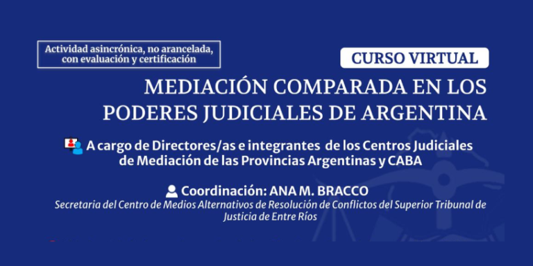 El curso será virtual