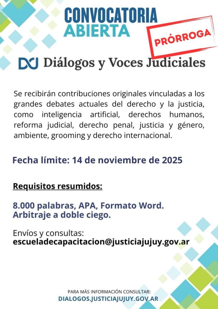 Nueva fecha límite: 14 de noviembre