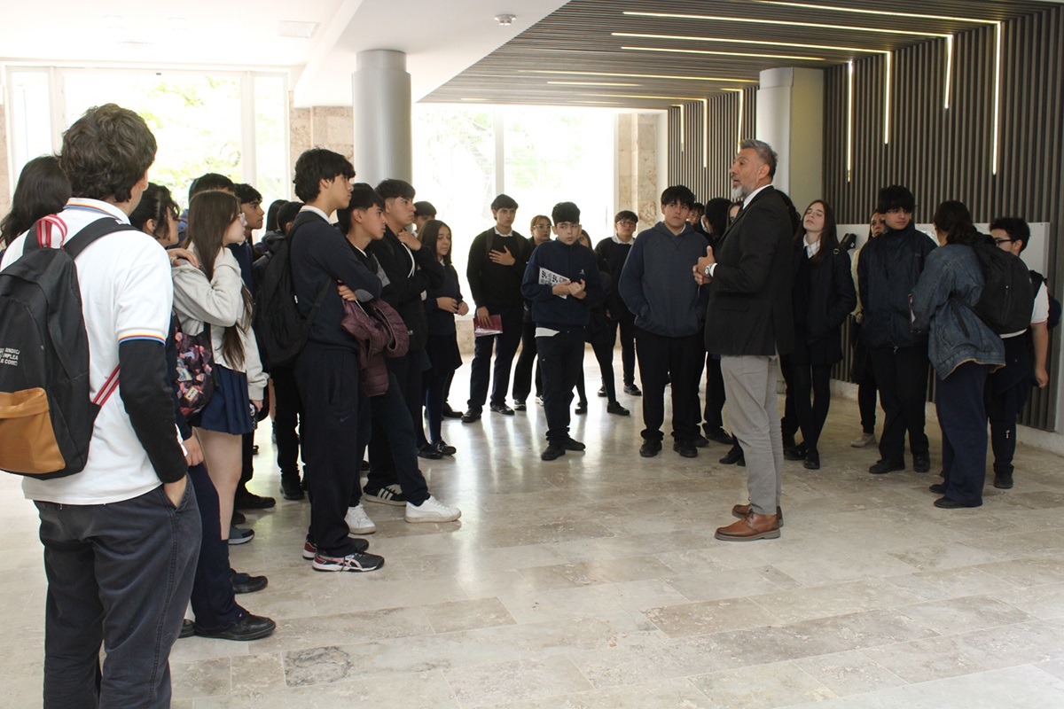 Alumnos de tercer año de la Escuela Tercer Milenio