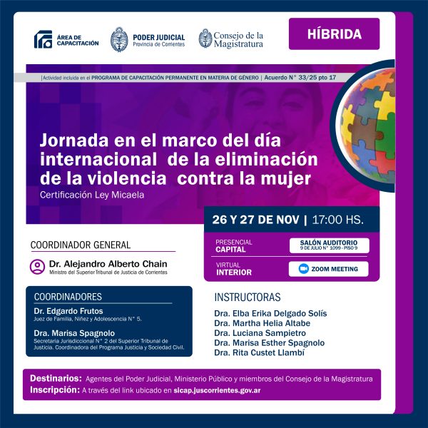 Capacitación sobre la Ley Micaela