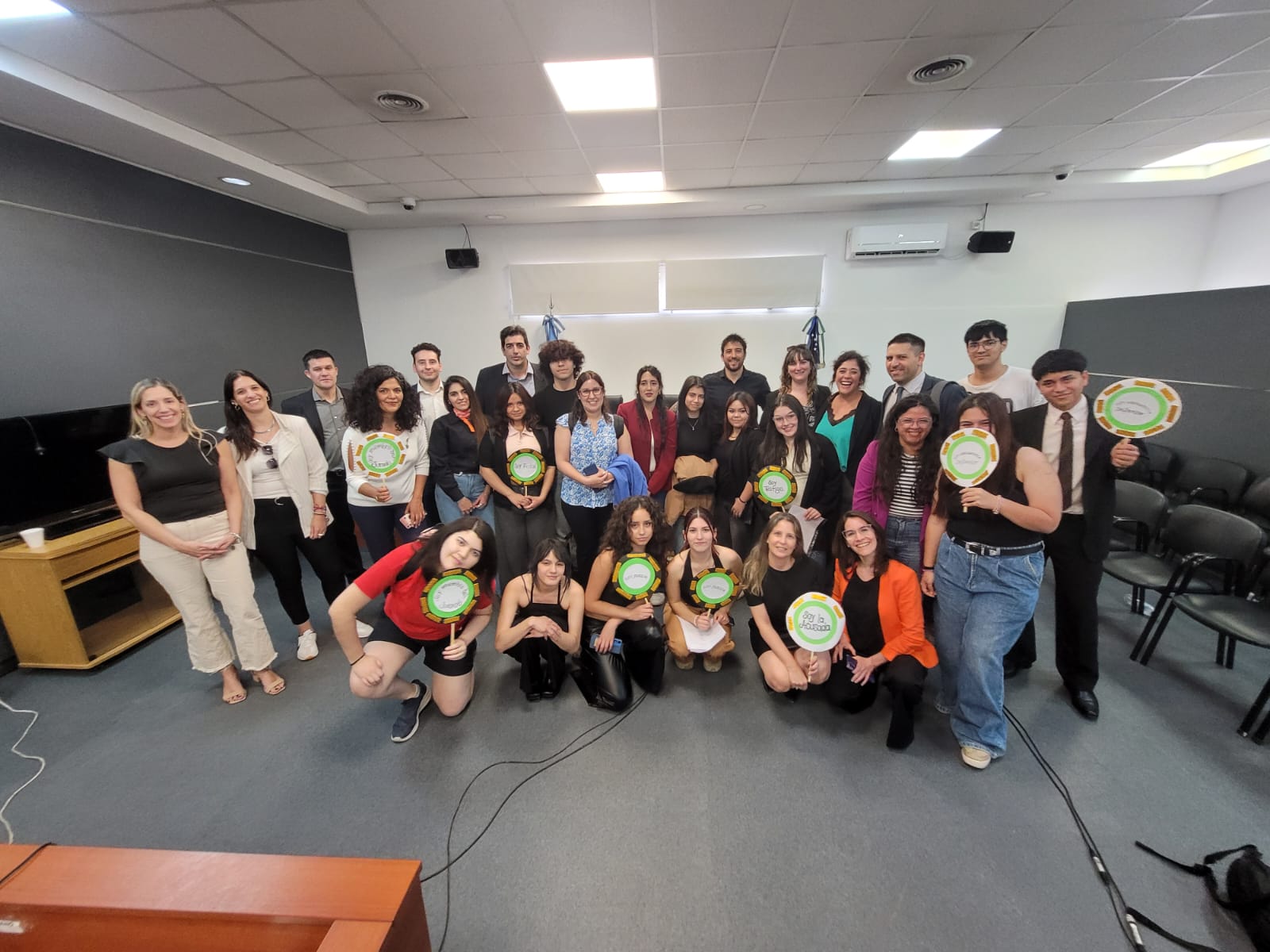 Estudiantes de la ESRN N° 15 de Cipolletti