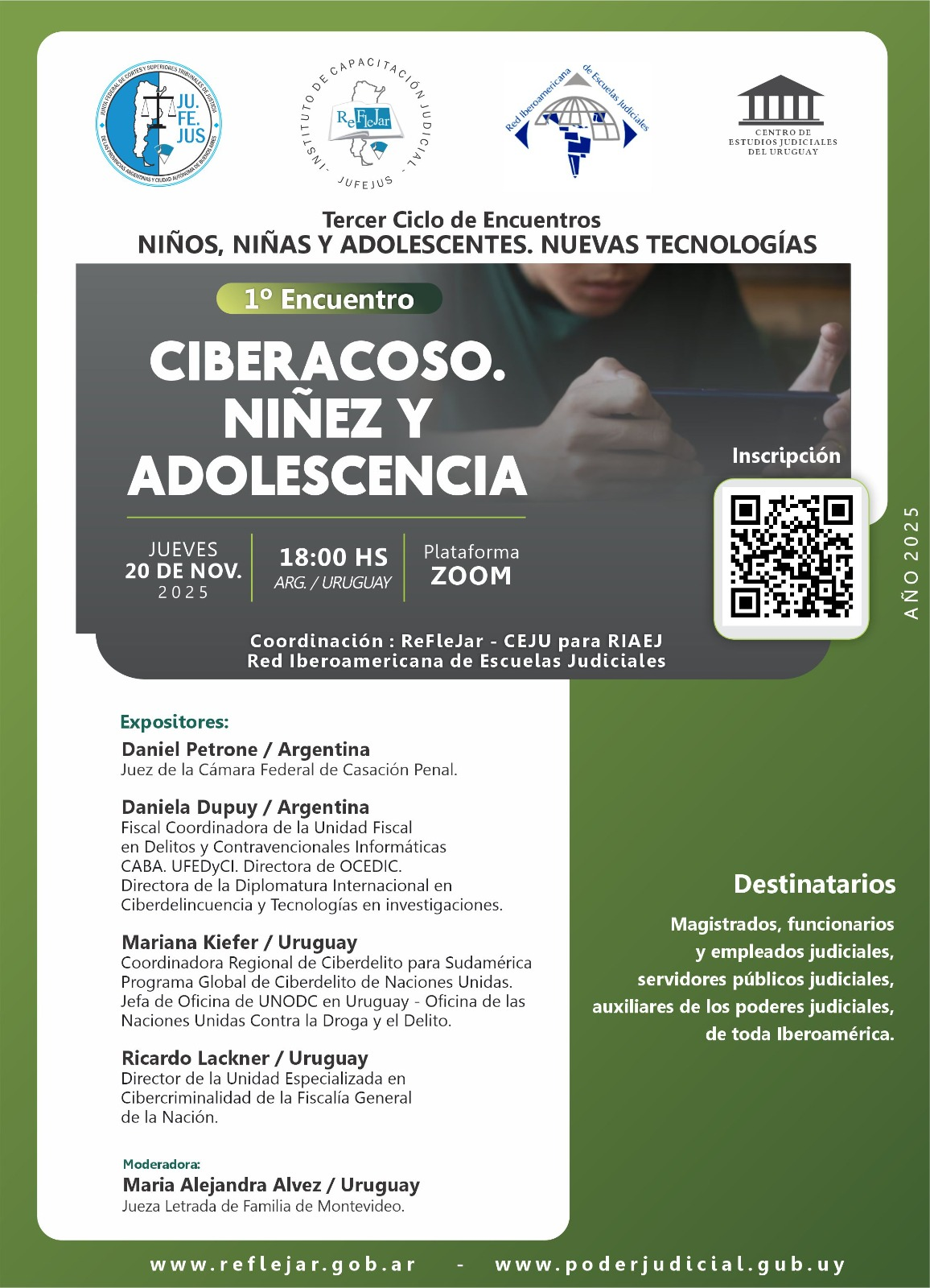 "Ciberacoso. Niñez y adolescencia"
