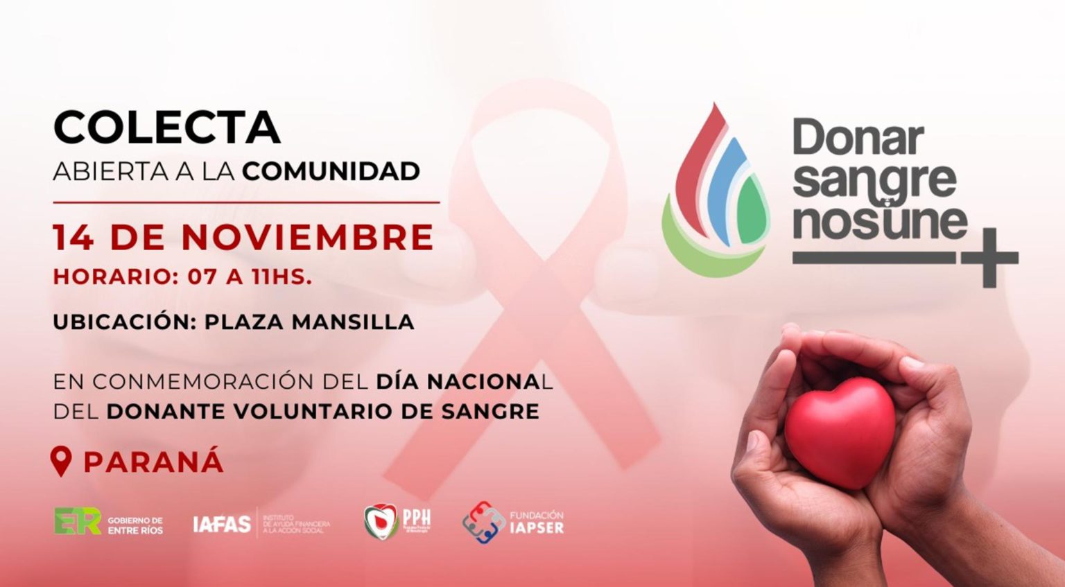 Colecta abierta a la comunidad