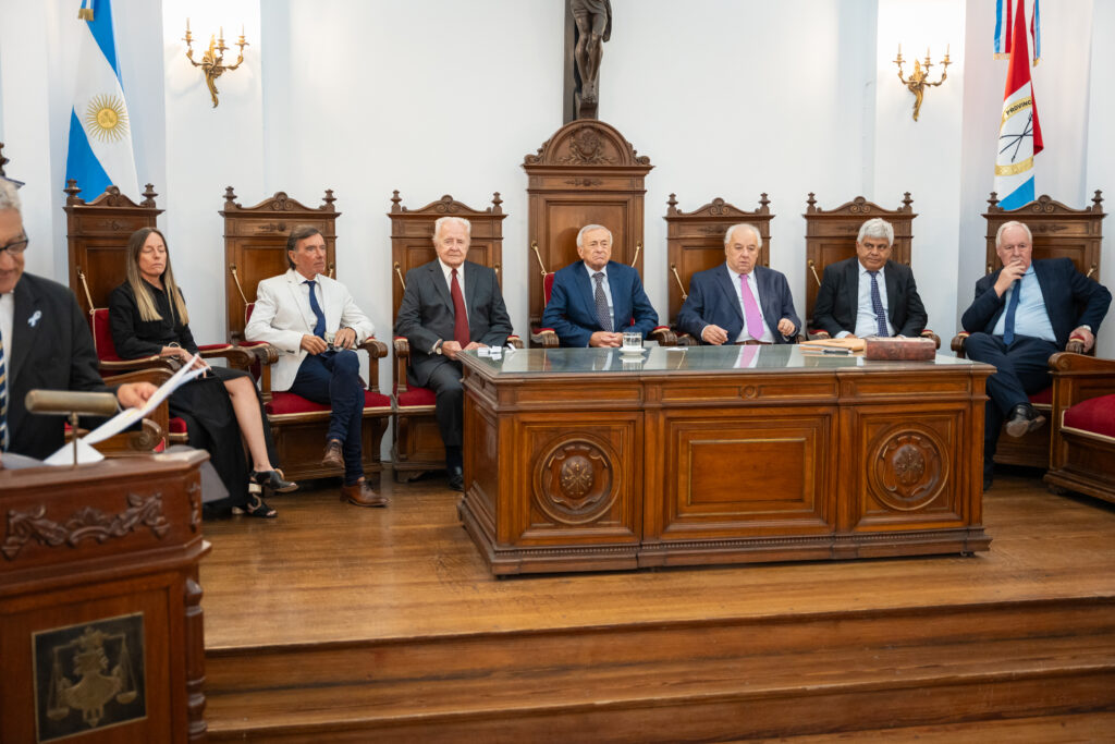 La jura se realizó en el Salón de Actos de la Corte Suprema de Justicia