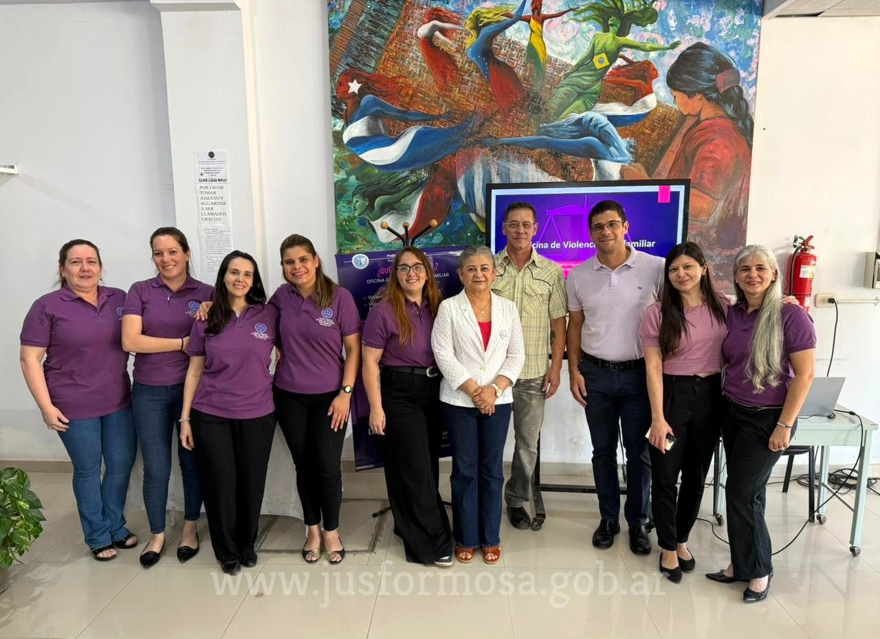 La actividad tuvo lugar en la sede del Juzgado