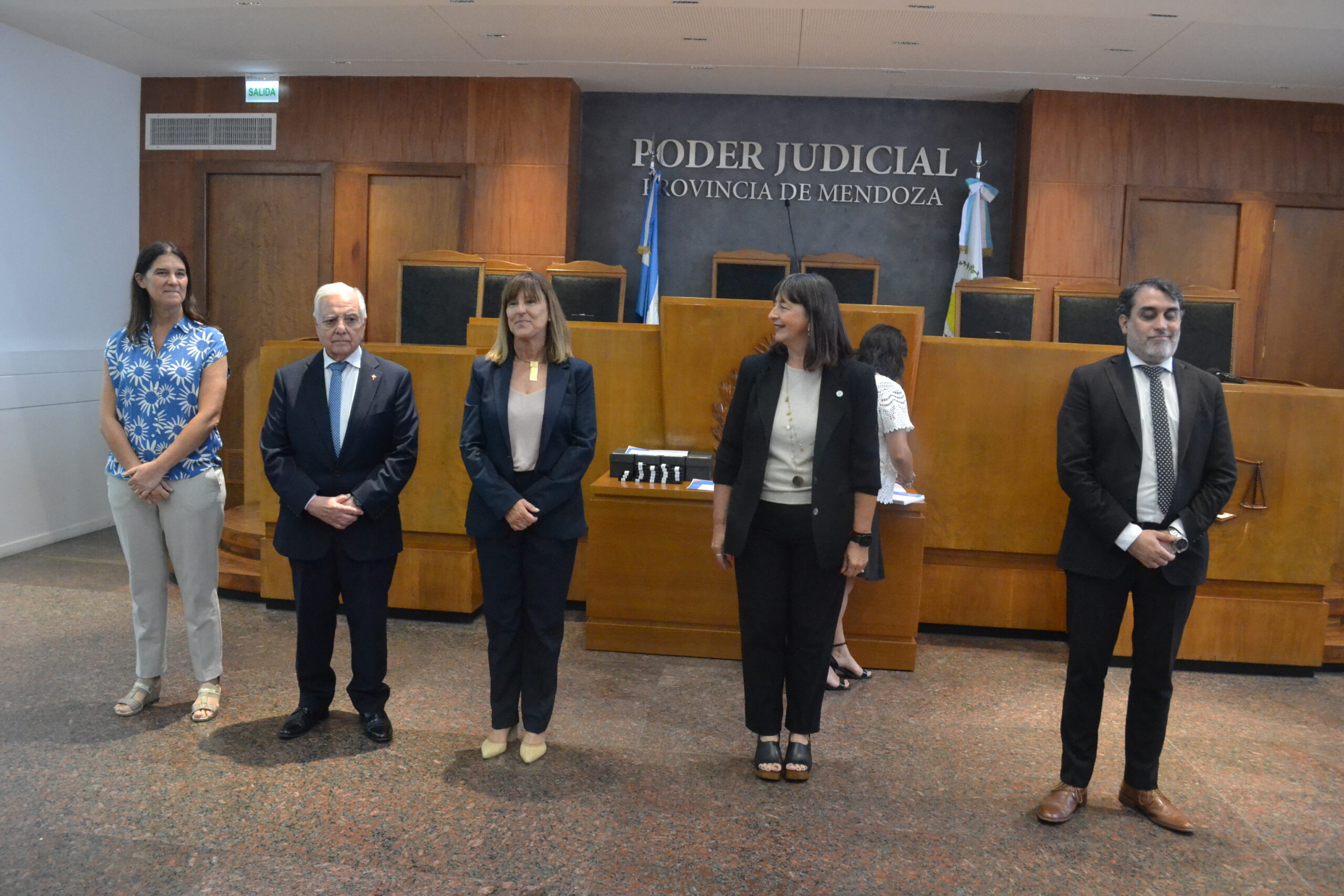 Se realizó en el Salón de Actos del Palacio de Justicia