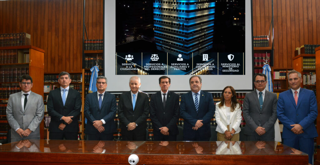 La ceremonia se realizó en el Salón Vélez Sarsfield del Poder Judicial