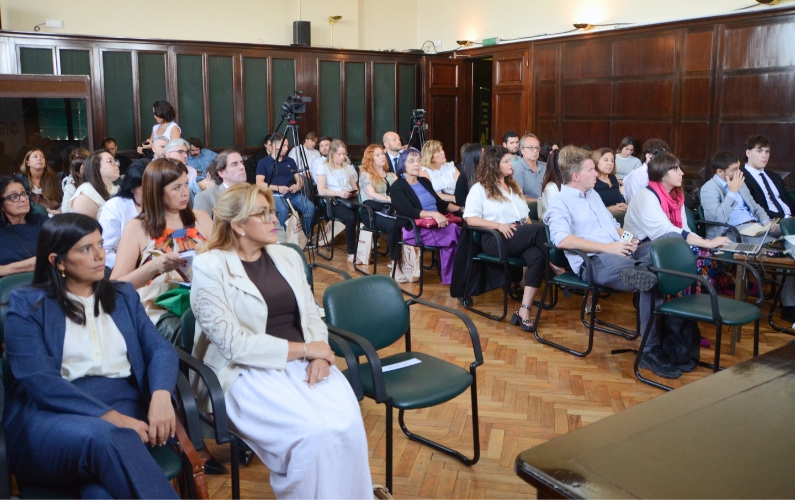 Se realizó en el Salón Verde de la Facultad de Derecho de Buenos Aires (UBA)