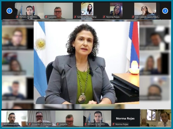 Reunión de intercambio y colaboración entre Juzgados de Paz de Misiones