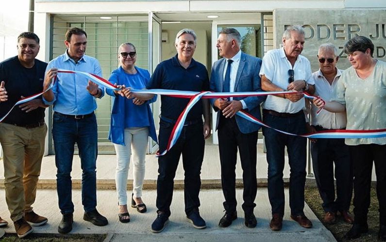 Inauguración de la nueva sede del Juzgado de paz de Del Campillo