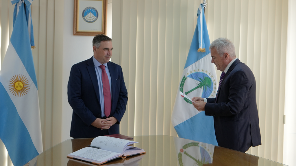 Mazieres ejercerá el cargo hasta febrero de 2027