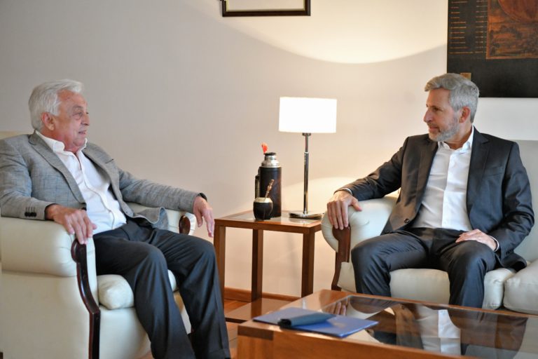 Germán Carlomagno y Rogelio Frigerio