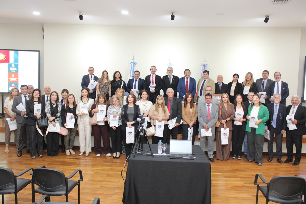 Se realizó en el SUM del Palacio de Tribunales