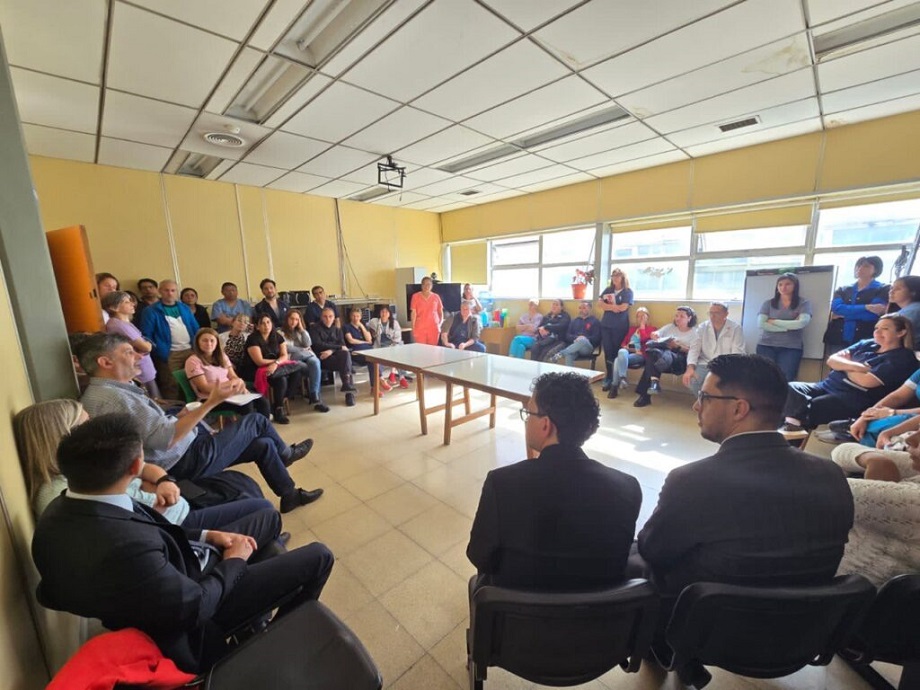 Encuentro realizado en instalaciones del Hospital Regional Ushuaia