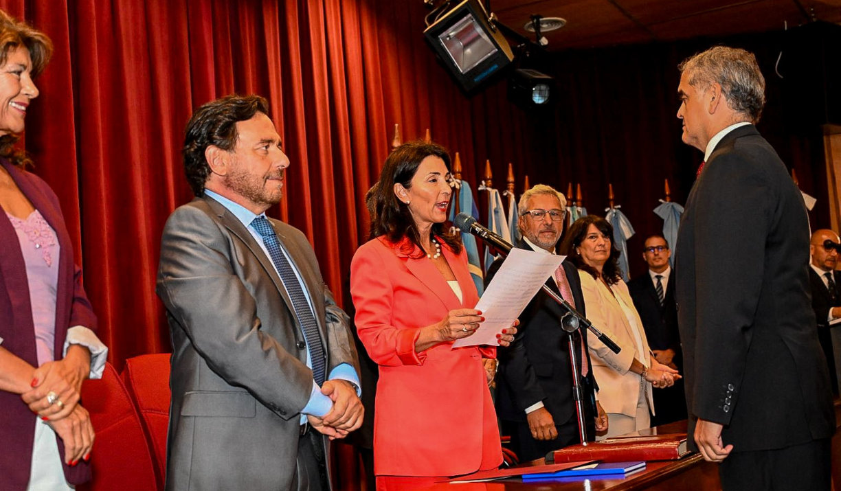 Juramento de Martín Plaza