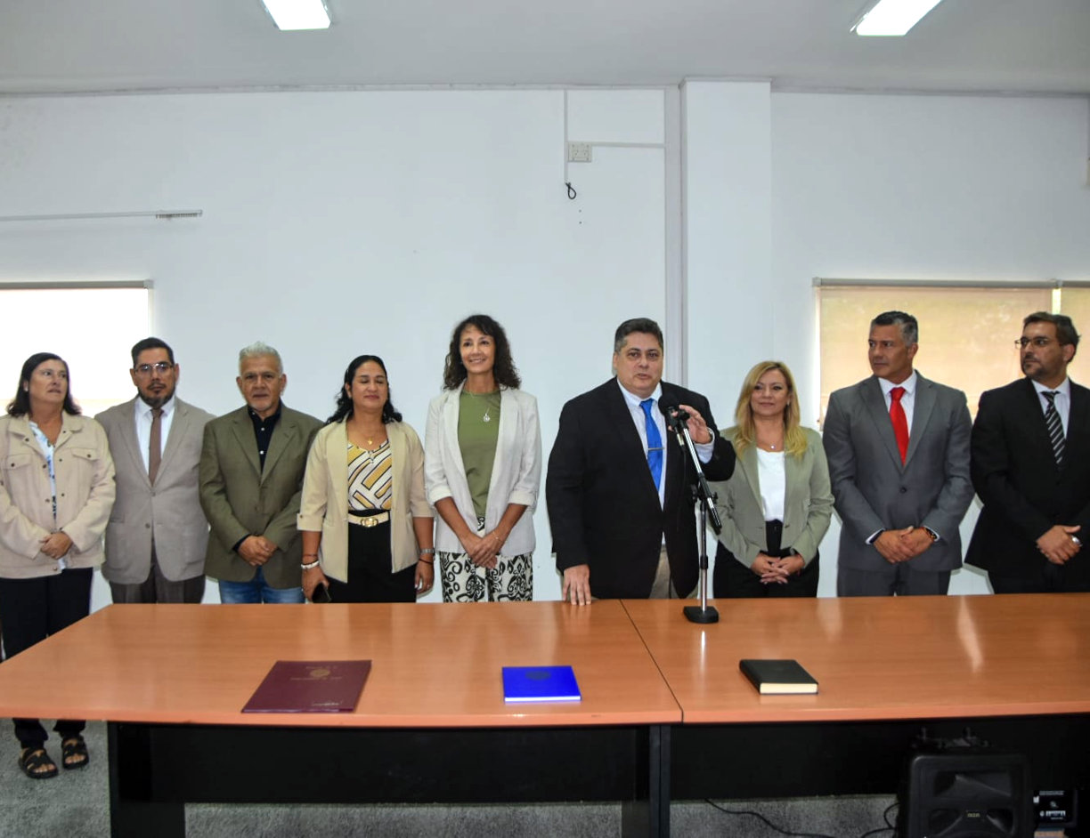Acto de juramento de los nuevos miembros