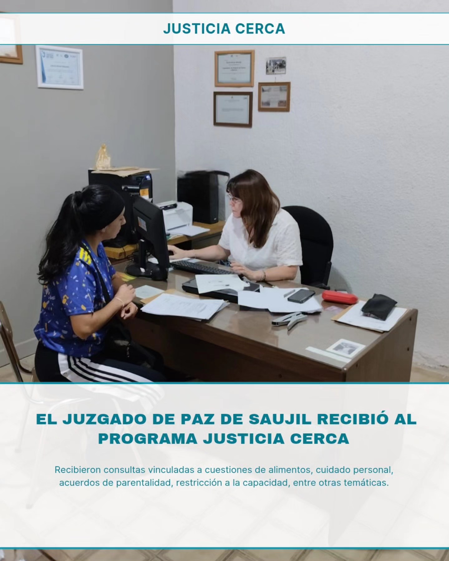 Justicia Cerca en Saujil