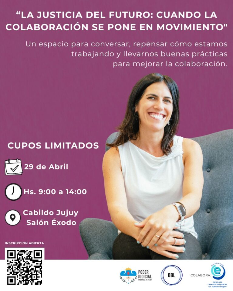 La justicia del futuro: cuando la colaboración se pone en movimiento