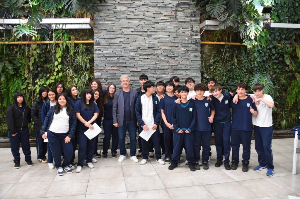 Estudiantes de 3er año de la Escuela Cono Sur de Río Grande