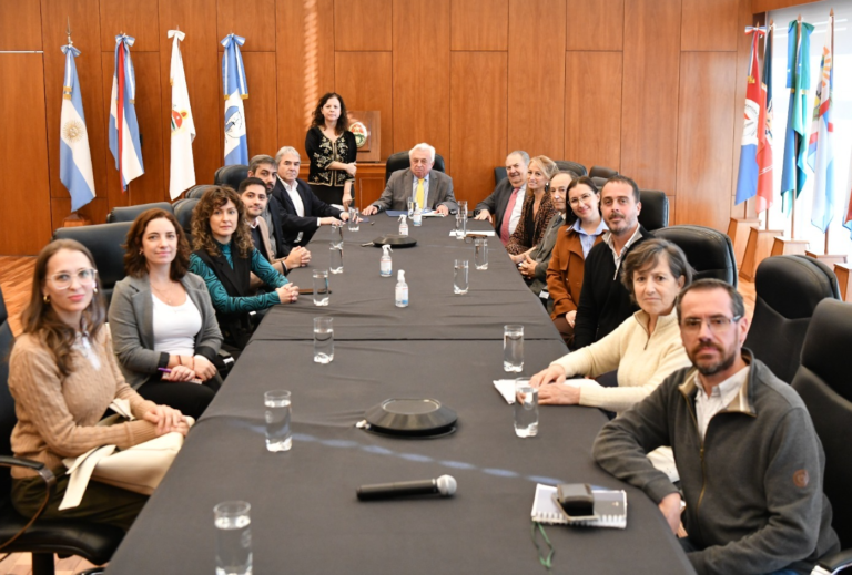 El encuentro fue realizado en el Salón de Acuerdos del STJ