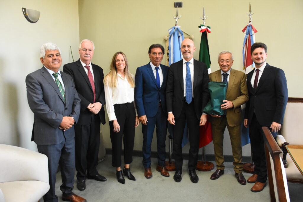 El encuentro se desarrolló en la Sala de Presidencia