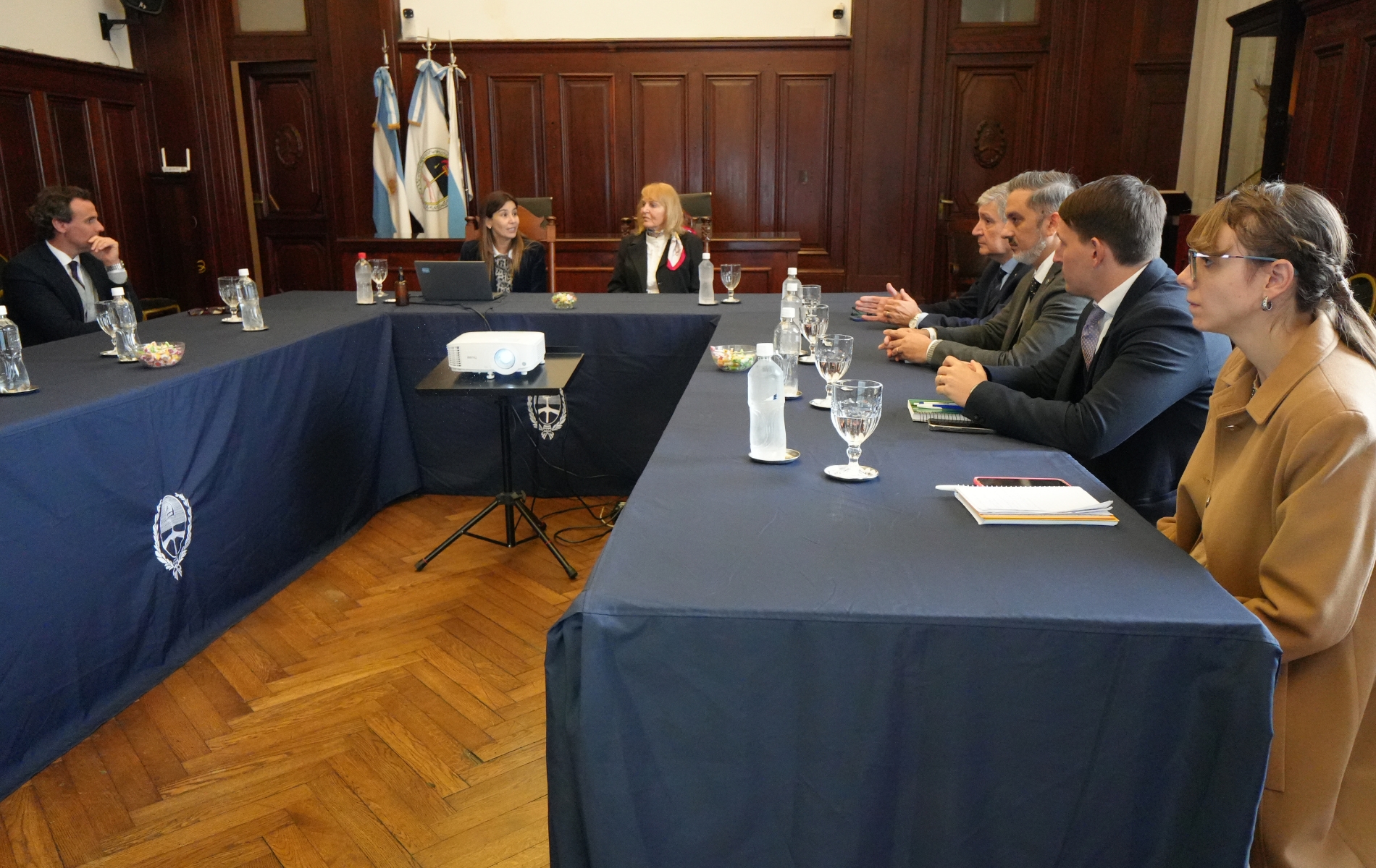Se realizó en el Salón Monteagudo del Palacio de Justicia