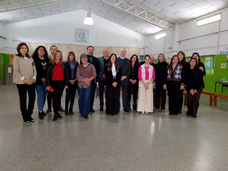 La primera localidad visitada fue Naschel
