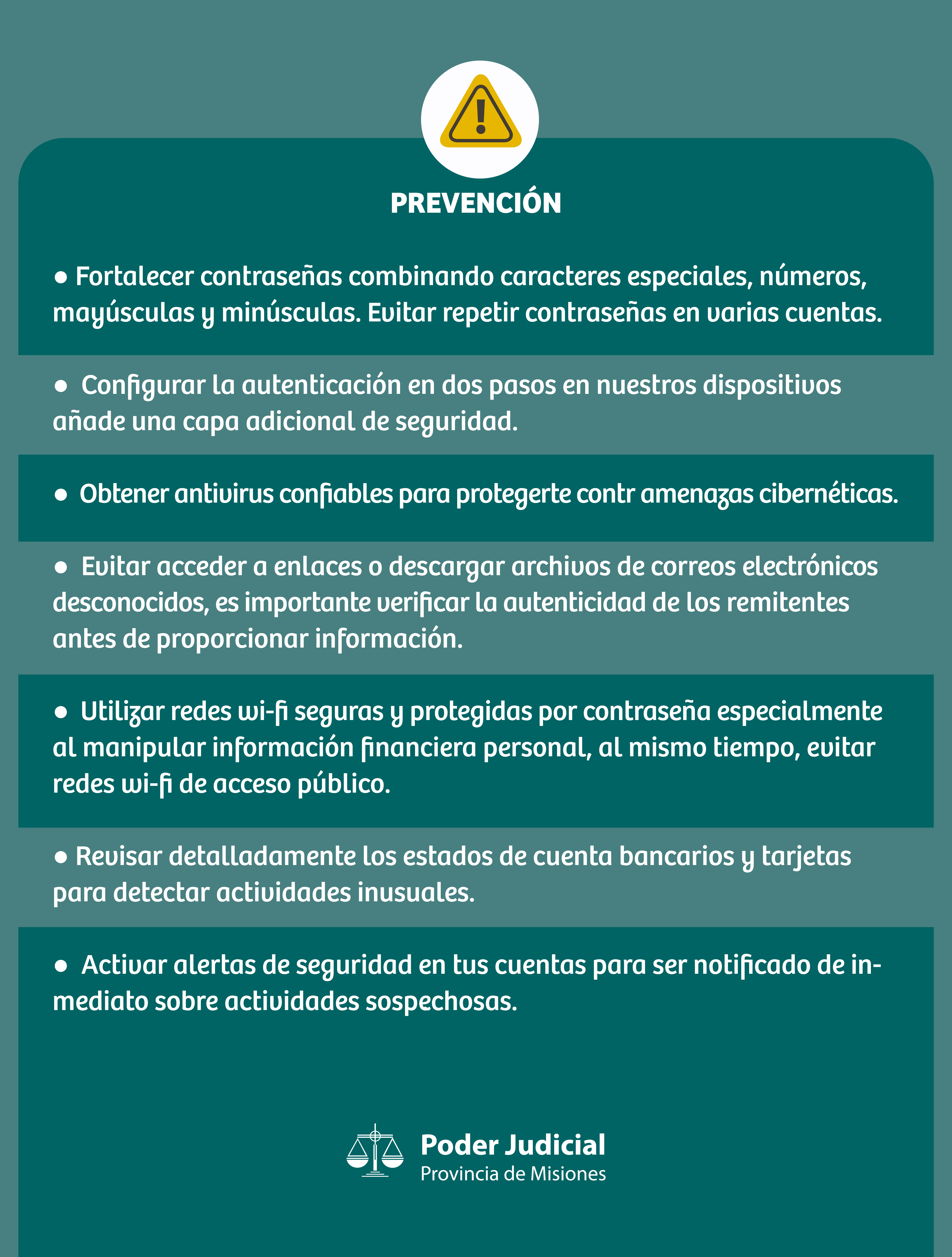 Prevención de ciberfraudes