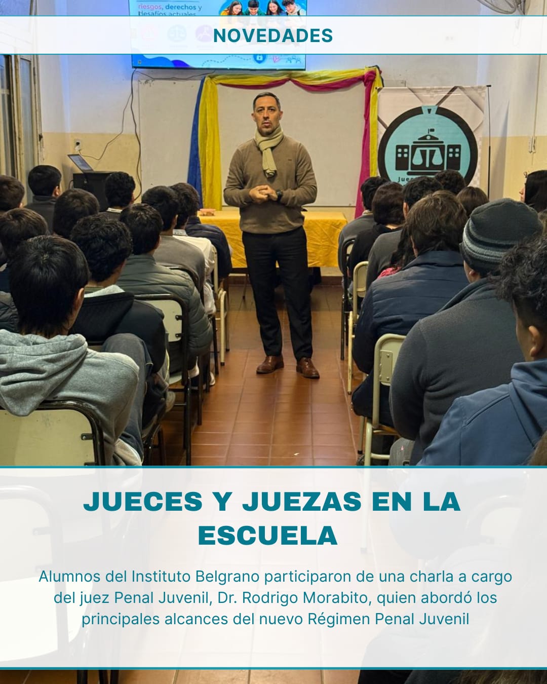 La disertación tuvo como objetivo acercar a los estudiantes información clara