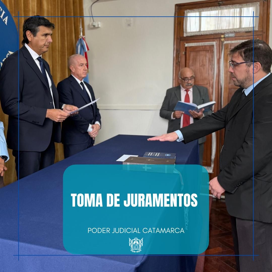Toma de juramentos