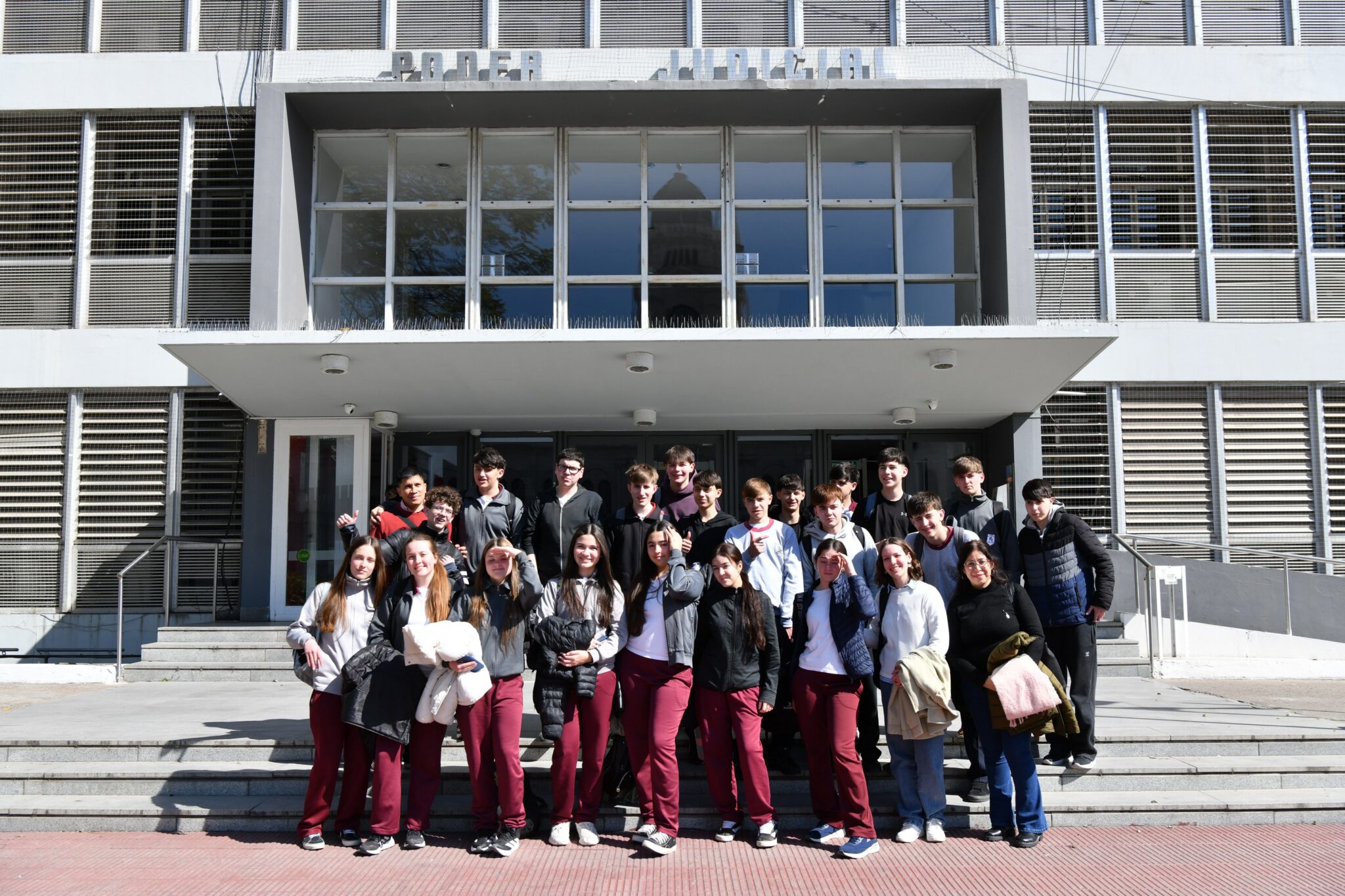 Alumnos de 4to. año del Instituto Privado 176 “Madre de Jesús”