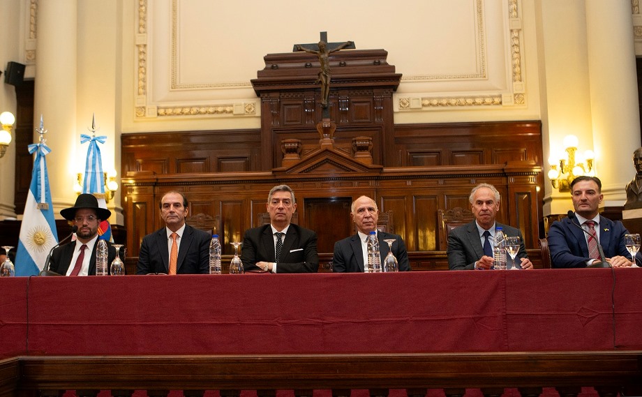 Sala de Audiencias del Palacio de Justicia.