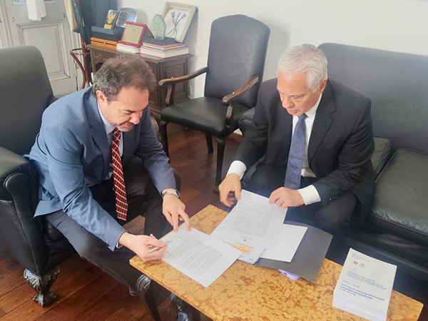 Firma de convenio