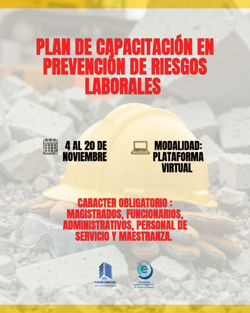 Capacitación virtual dictada por el Lic. Eduardo Chávez.