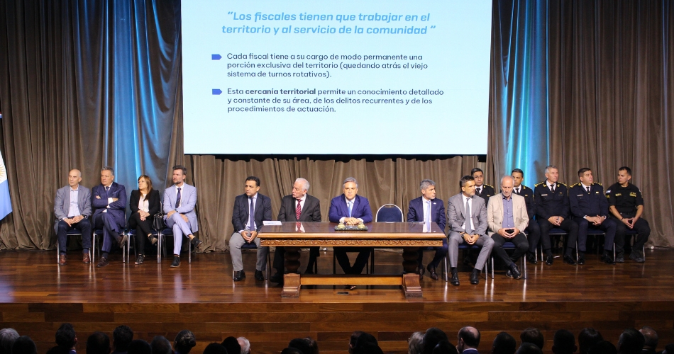 Anuncian la puesta en marcha del Plan de Gestión Territorial en Seguridad y Just