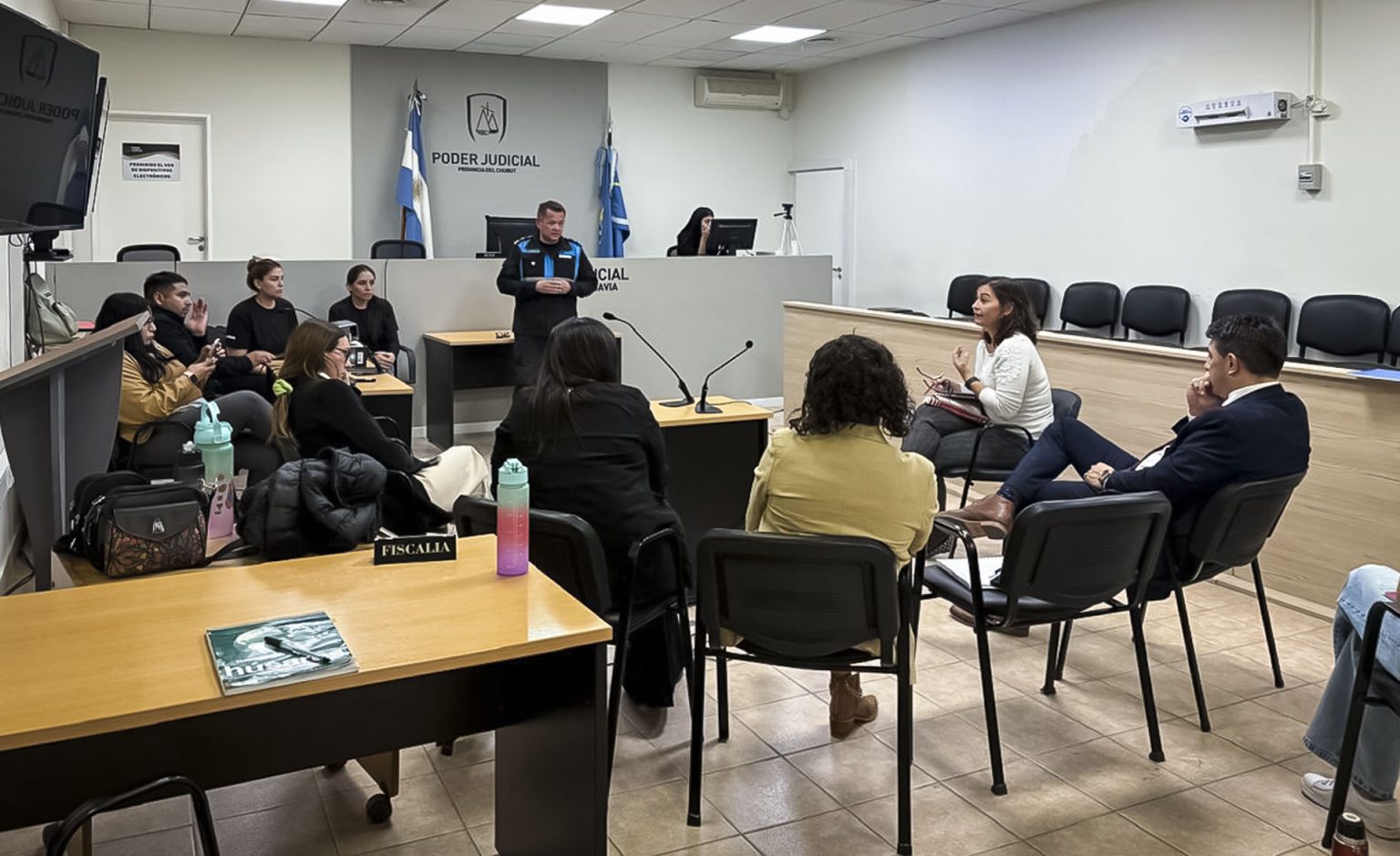 Reunión del fuero penal y de familia con la Asociación de Lengua de Señas